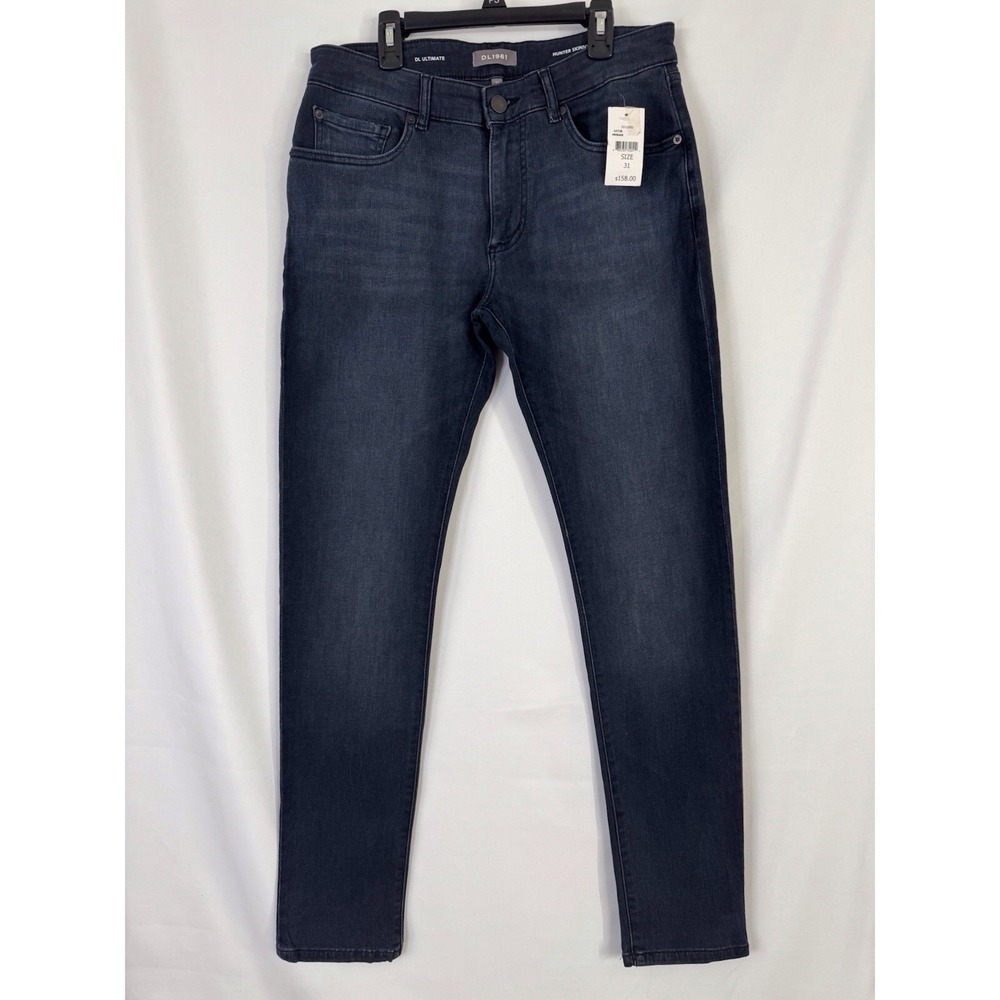 DL1961 Hunter Skinny Jeans 31x32 NWT Dark‎ Wash Stretch Denim Slim Fit Men's